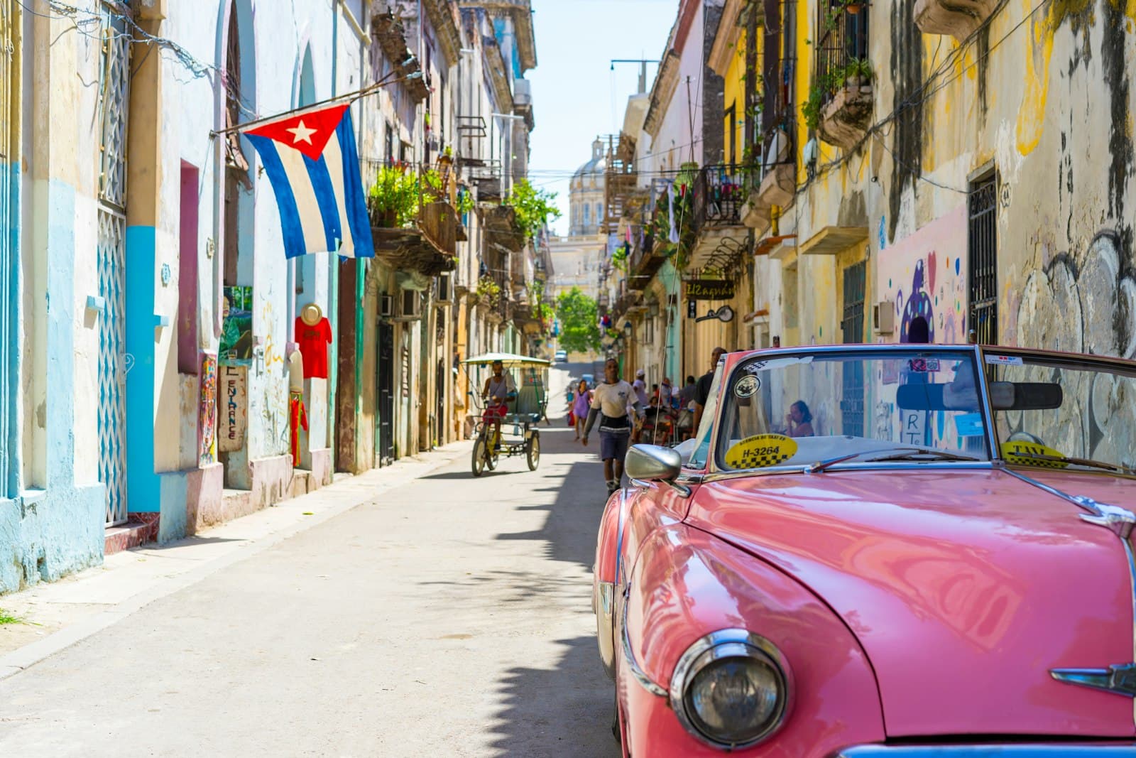 Havana — pink convertible car