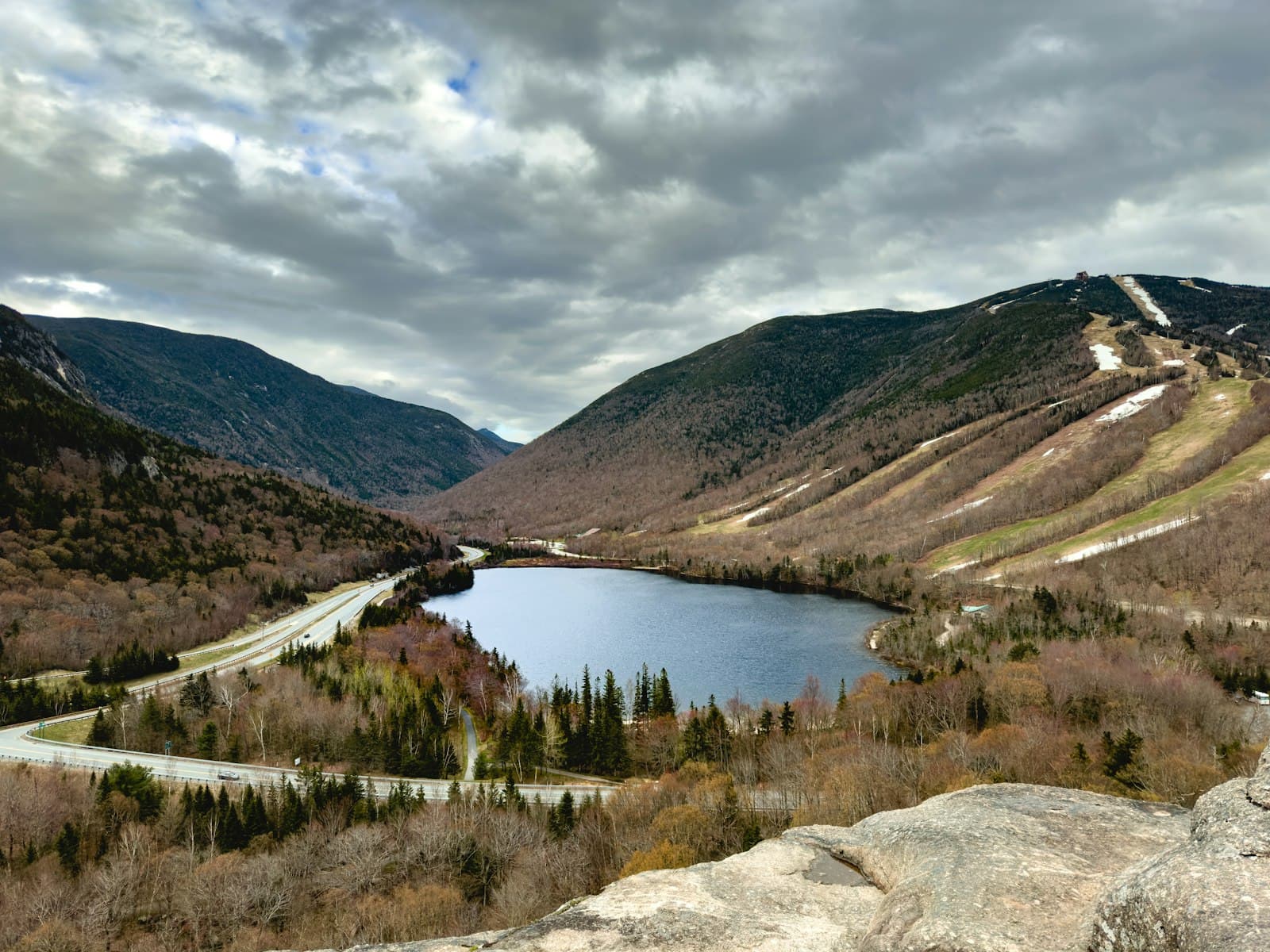 Lake Placid — a scenic view of a lake and mountains