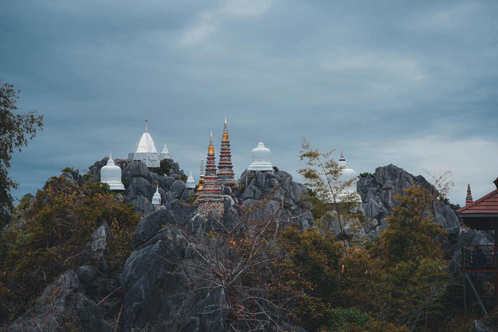 Lampang — a group of buildings on top of a mountain