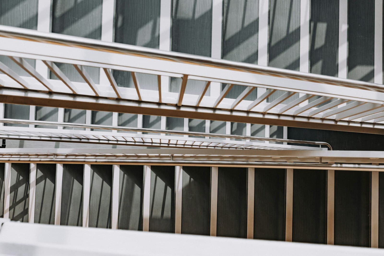 Lansing — white and brown wooden frame