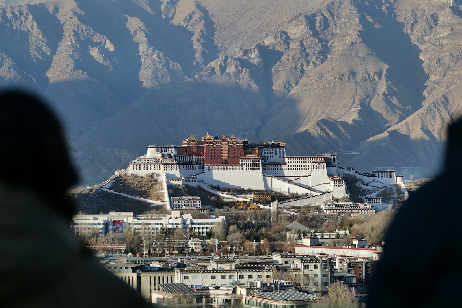 Lhasa — The potala palace stands majestically in the distance.