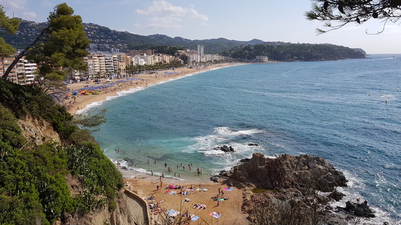 Lloret de Mar — blue ocean photography
