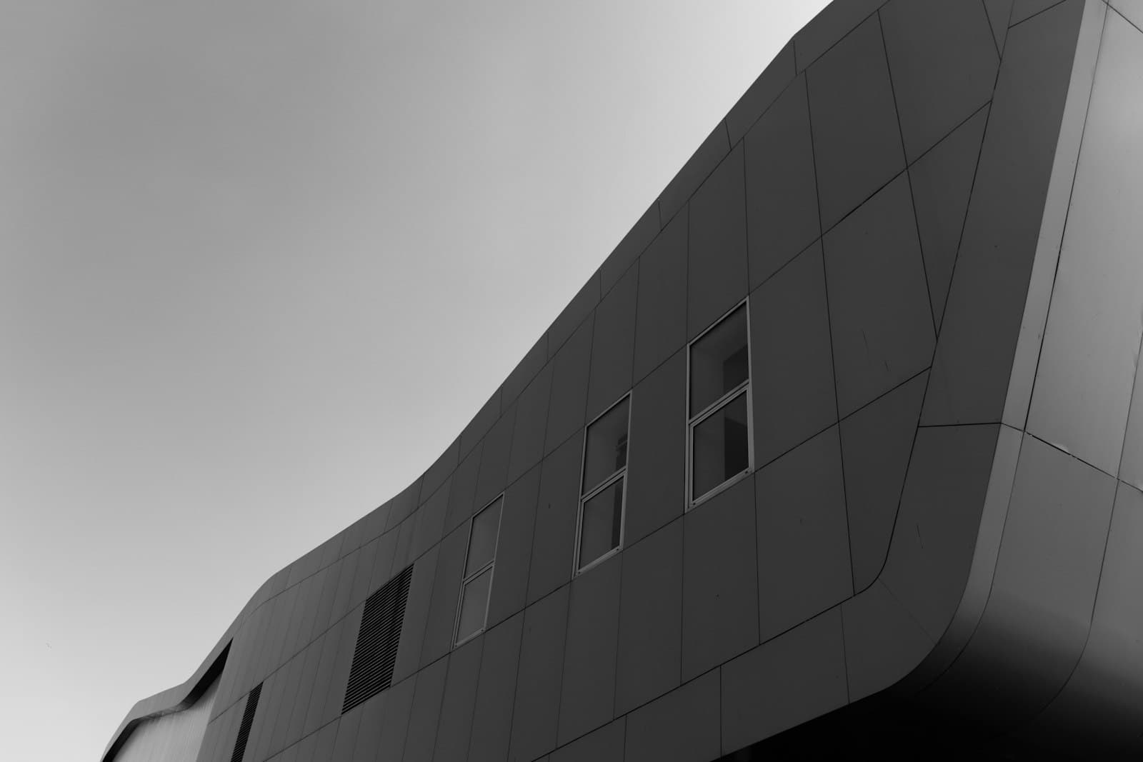 Lorient — a black and white photo of a building