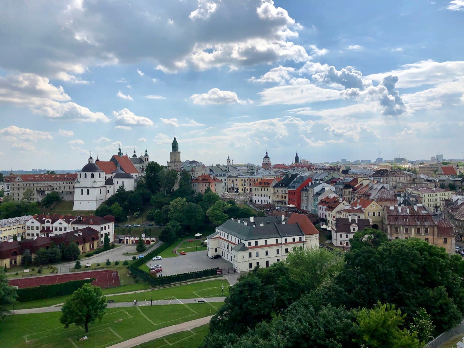 Lublin — the tower of the city