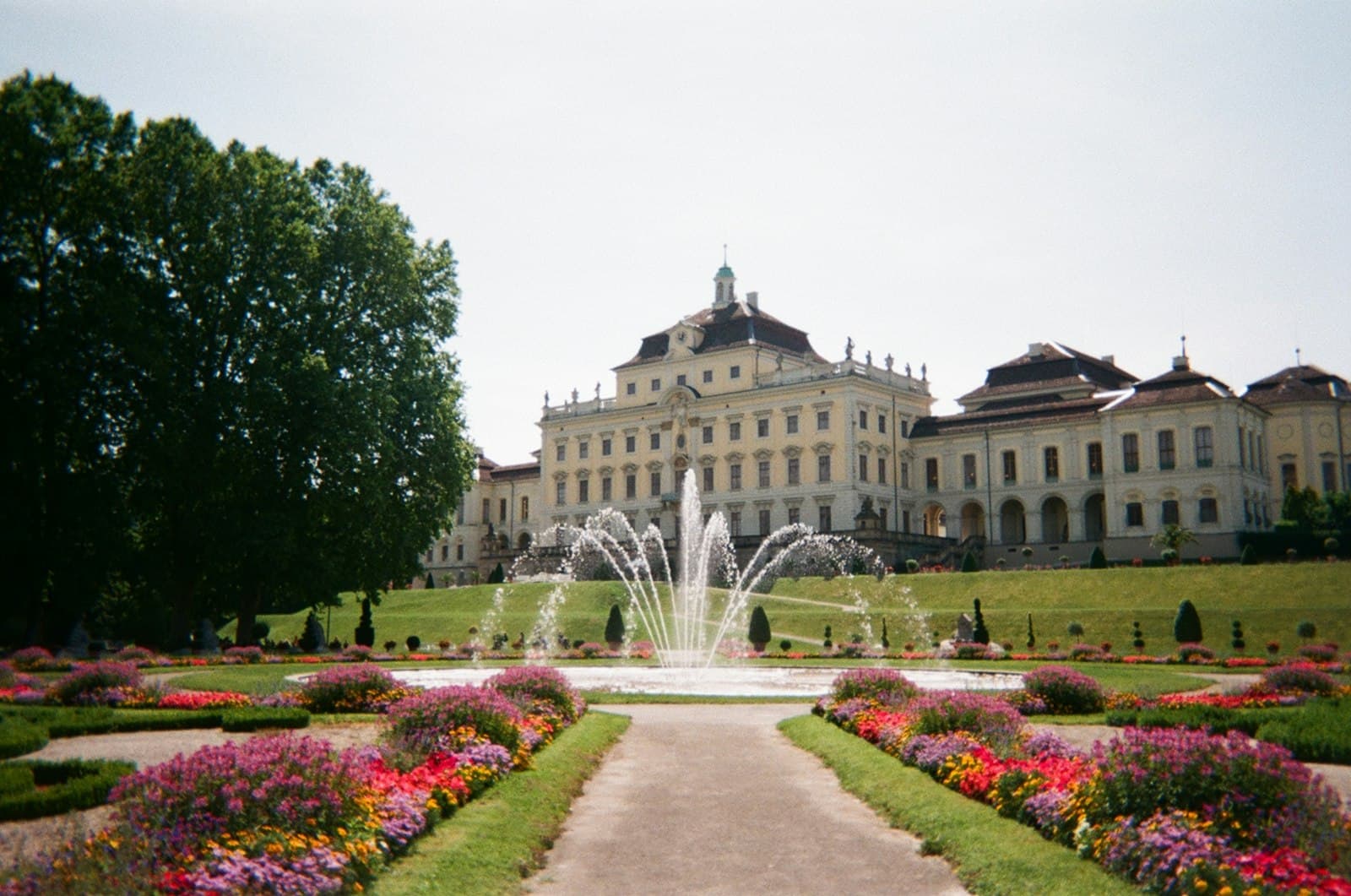 Ludwigsburg — Ludwigsburg Palace near green field and park during daytime