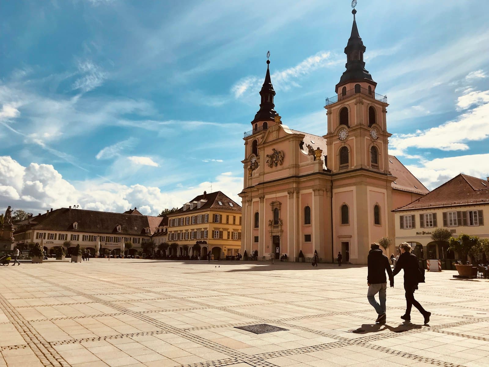 Ludwigsburg — people walking near brown concrete building during daytime