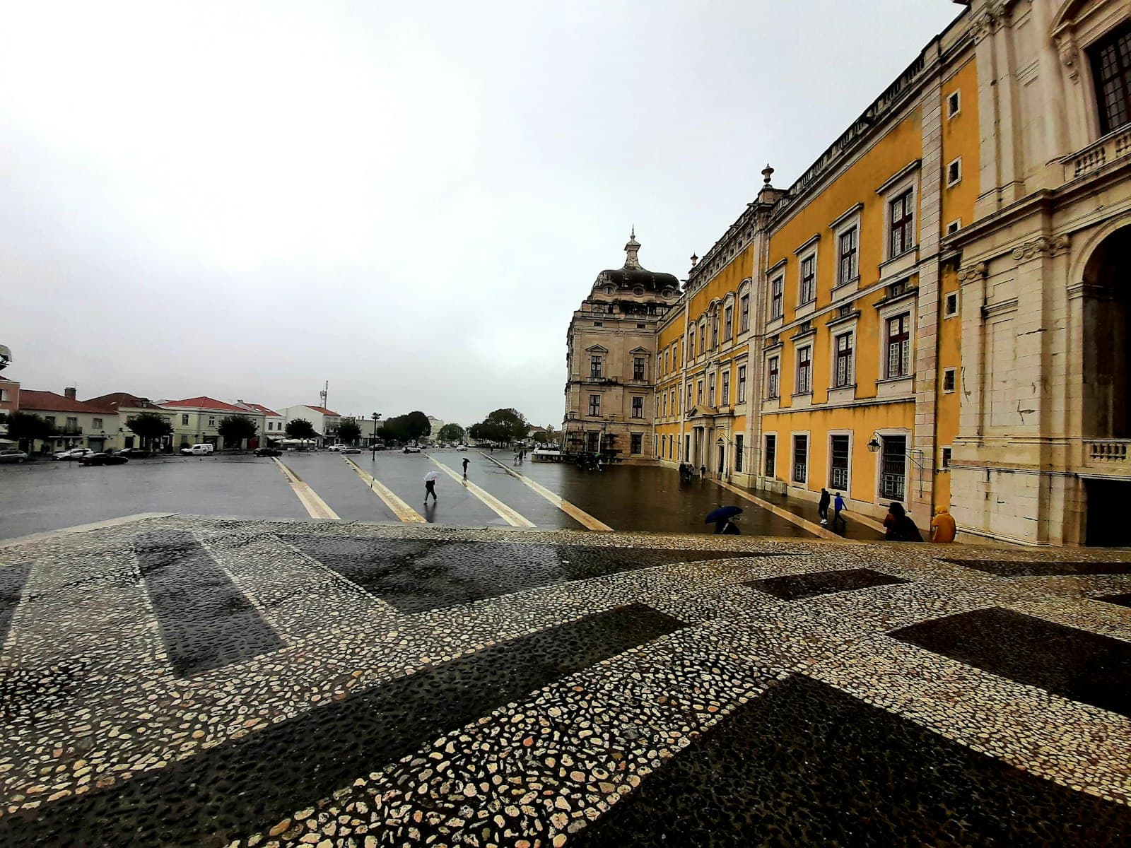 Mafra — a person walking on a street