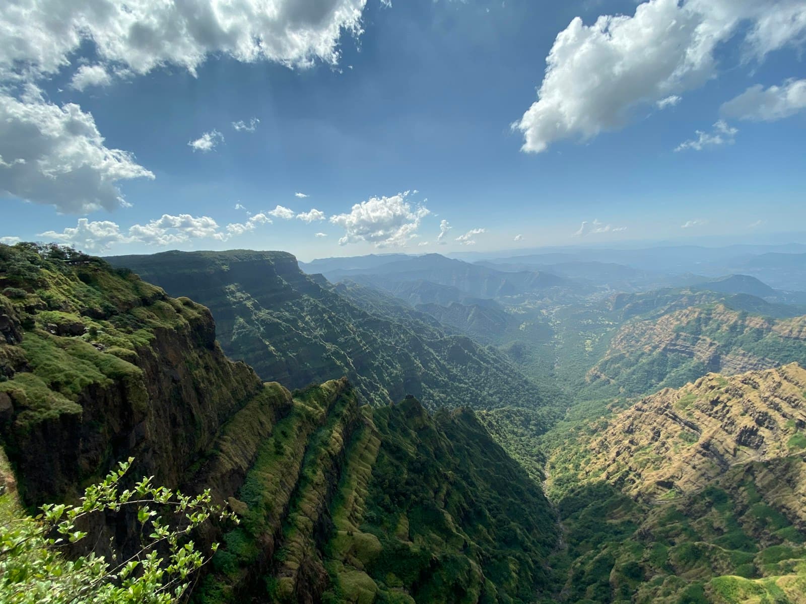 Mahabaleshwar — aerial photo of mountains