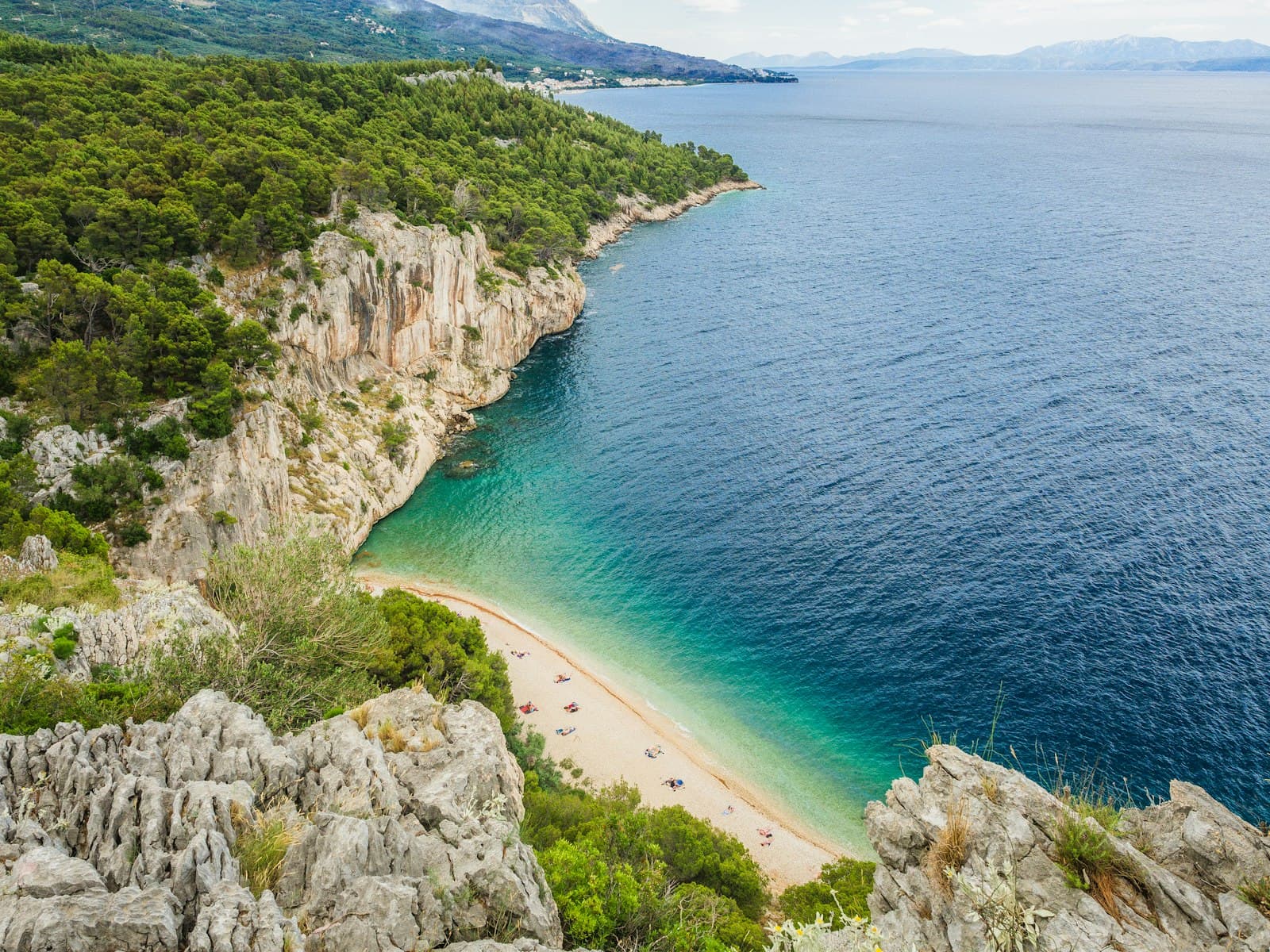 Makarska — blue ocean
