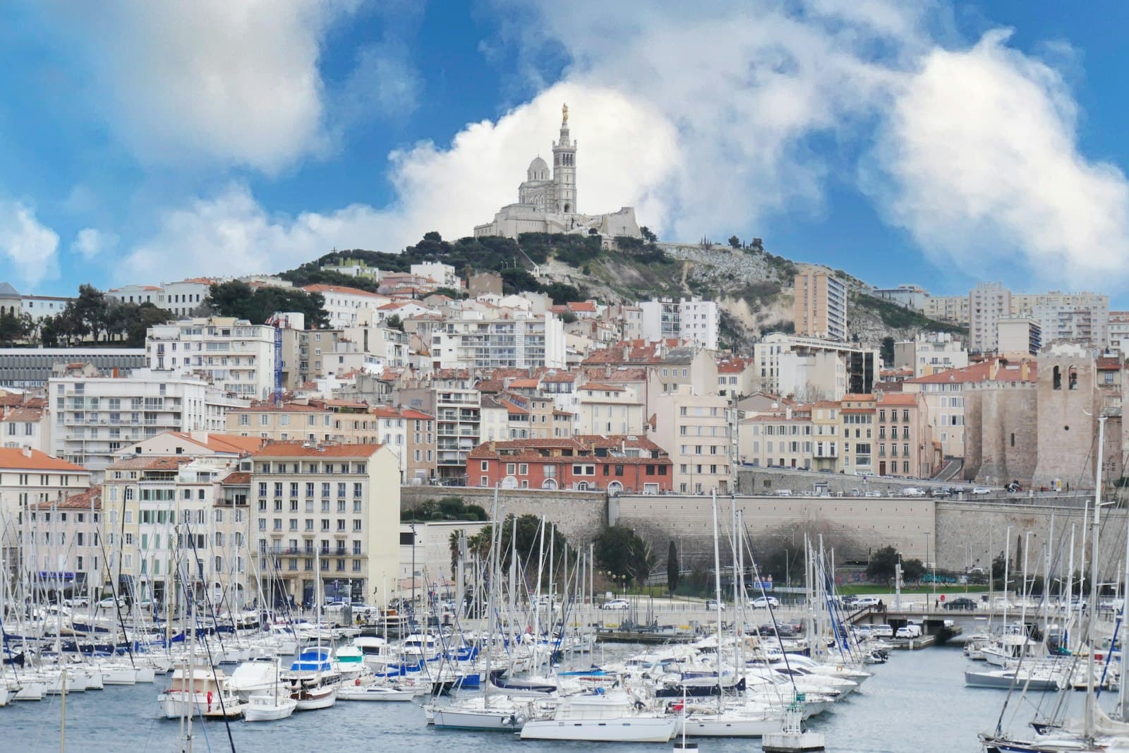 Marseille — A bunch of boats that are in the water