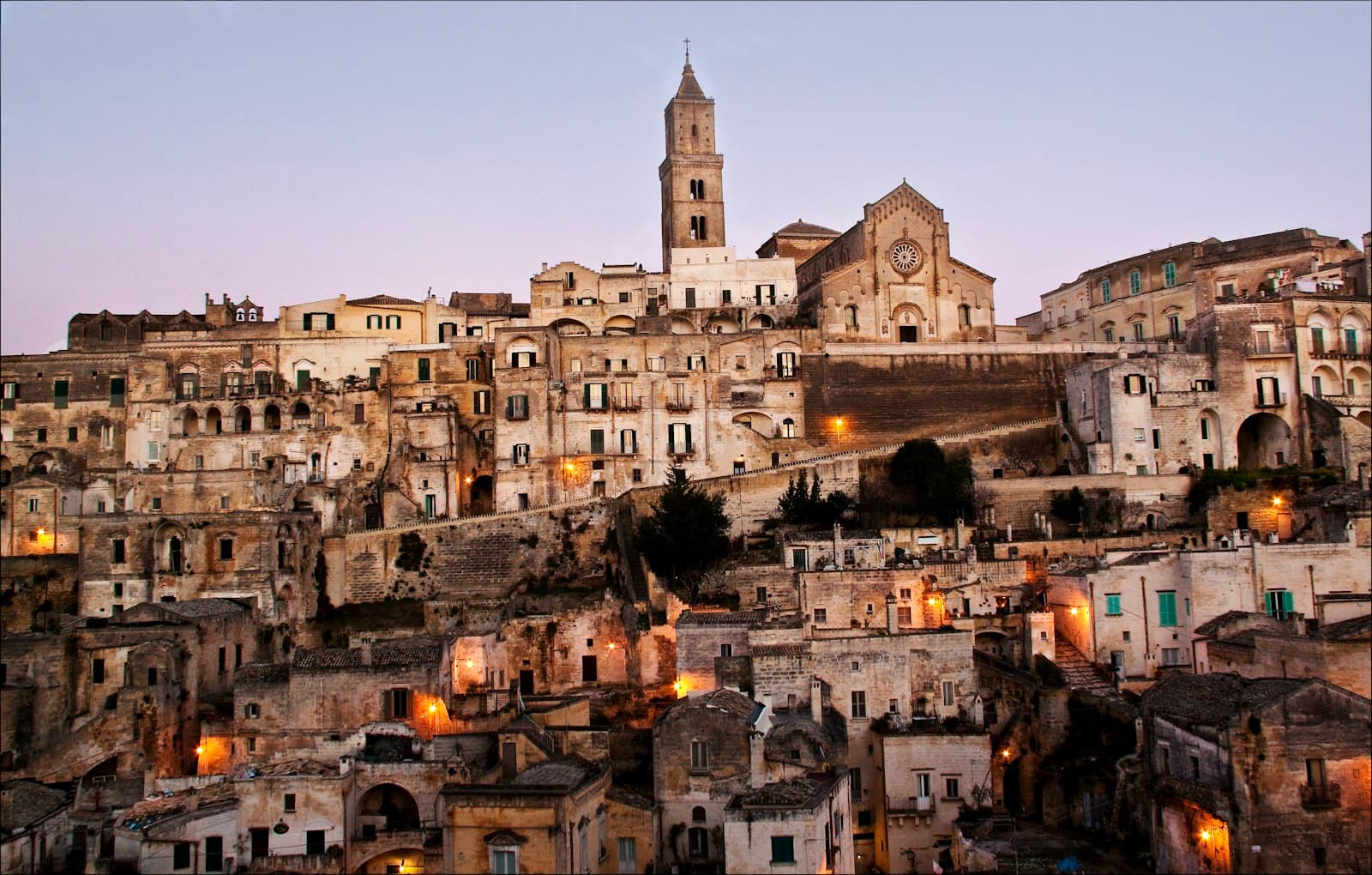 Matera — white concrete building during daytime