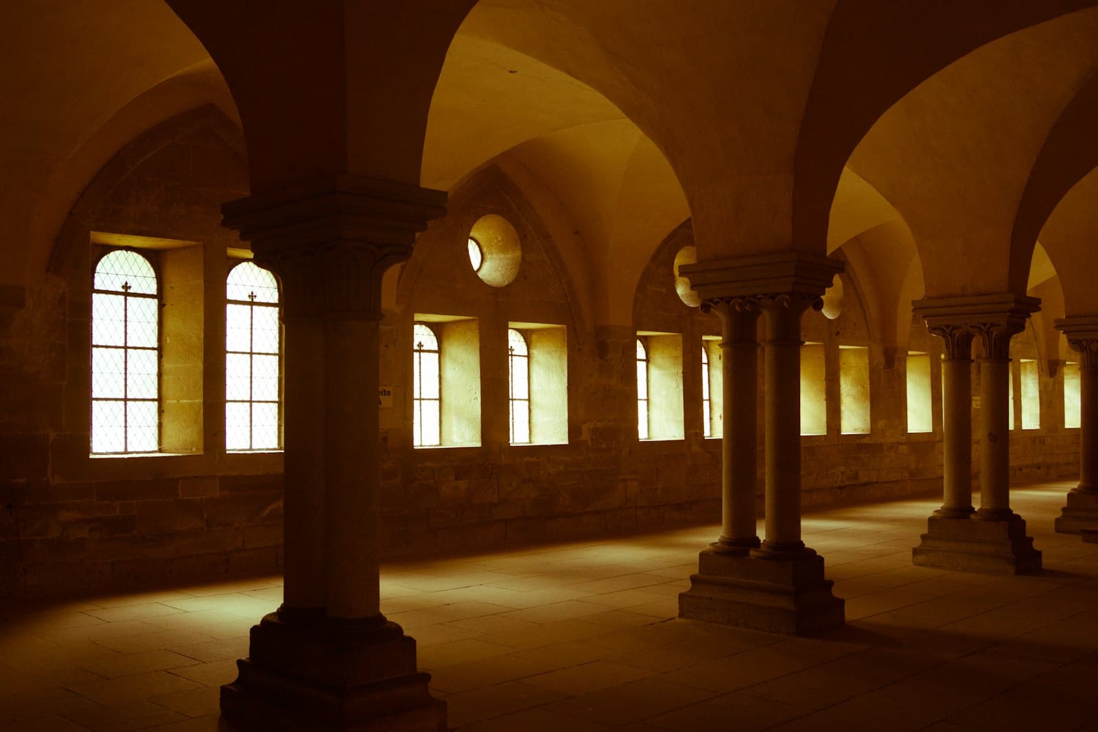 Maulbronn — white concrete cathedral