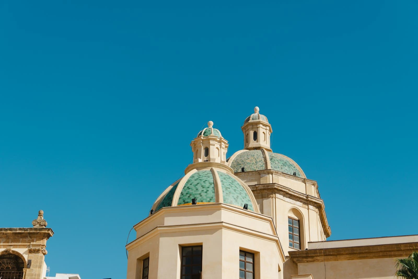 Mazara del Vallo — A large building with a clock on the top of it