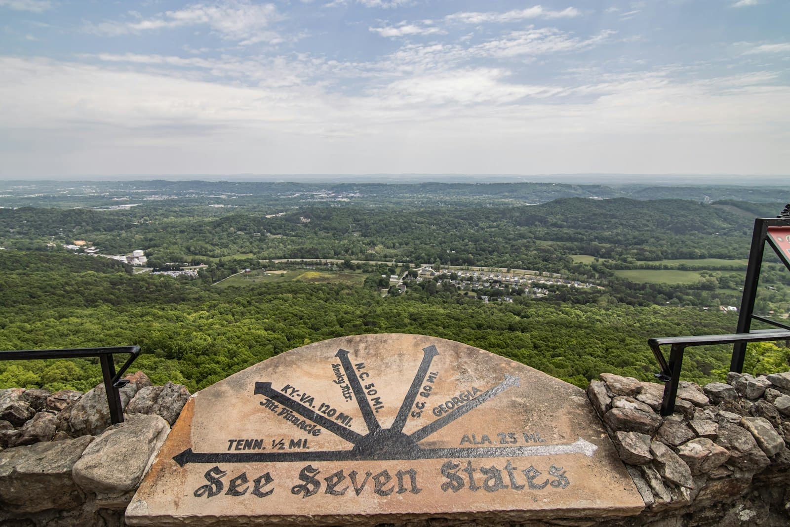 Mountain View — a sign on a hill