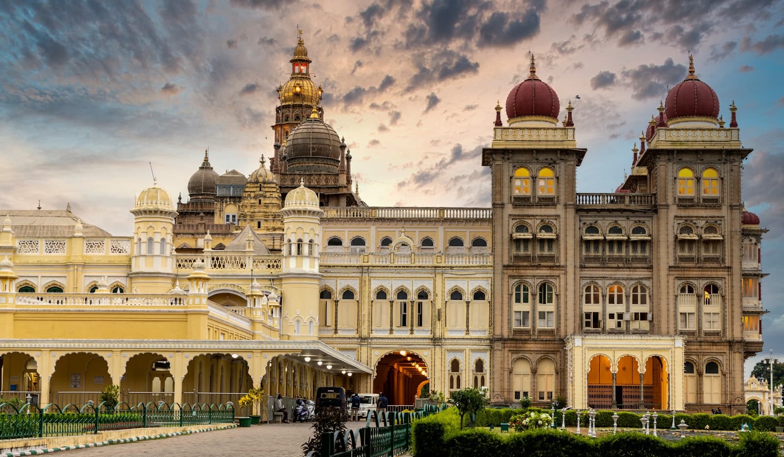 Mysore — white concrete building under blue sky during daytime