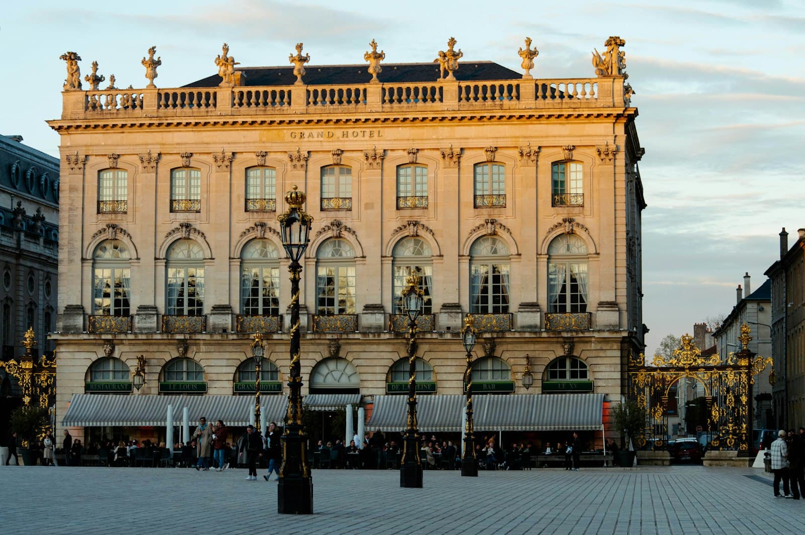 Nancy — a large building with a lot of windows