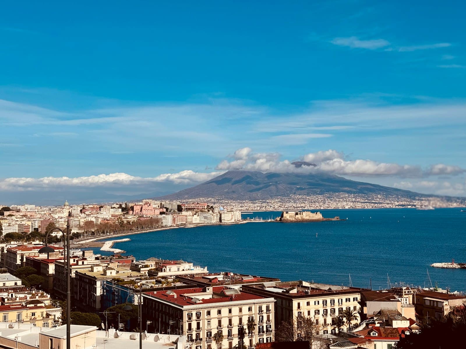 Naples — a large body of water surrounded by buildings