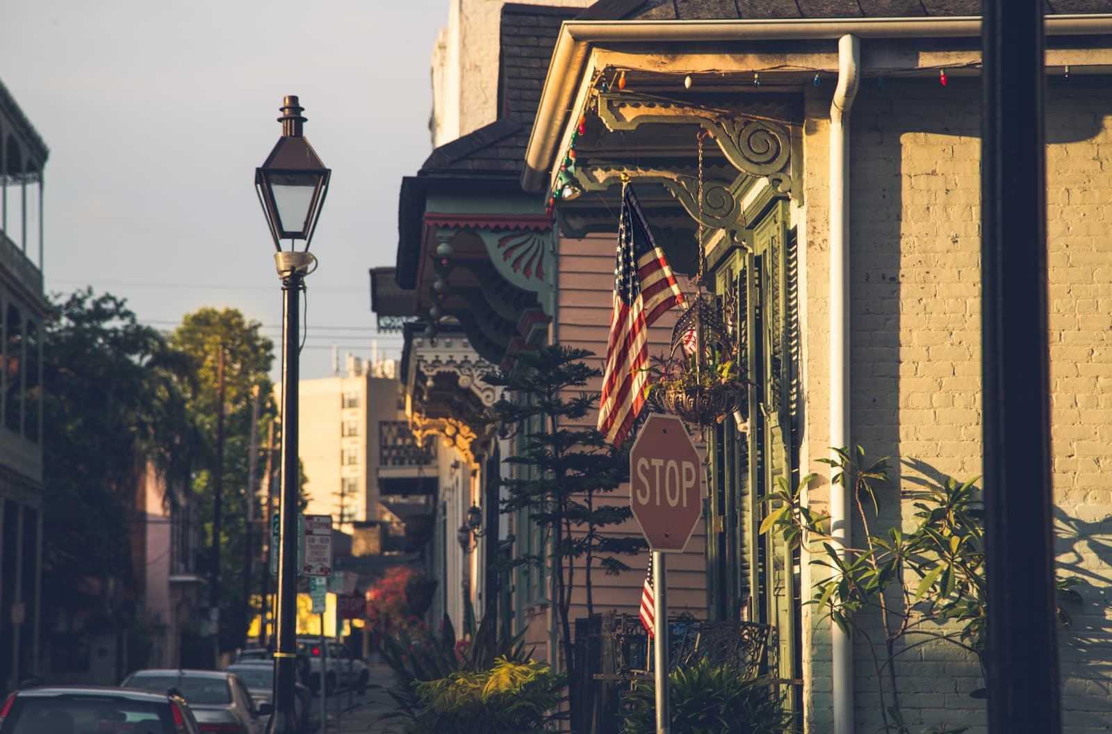 New Orleans — red and white stop sign