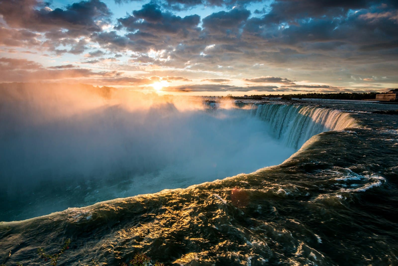 Niagara-on-the-Lake — aerial photography of waterfalls