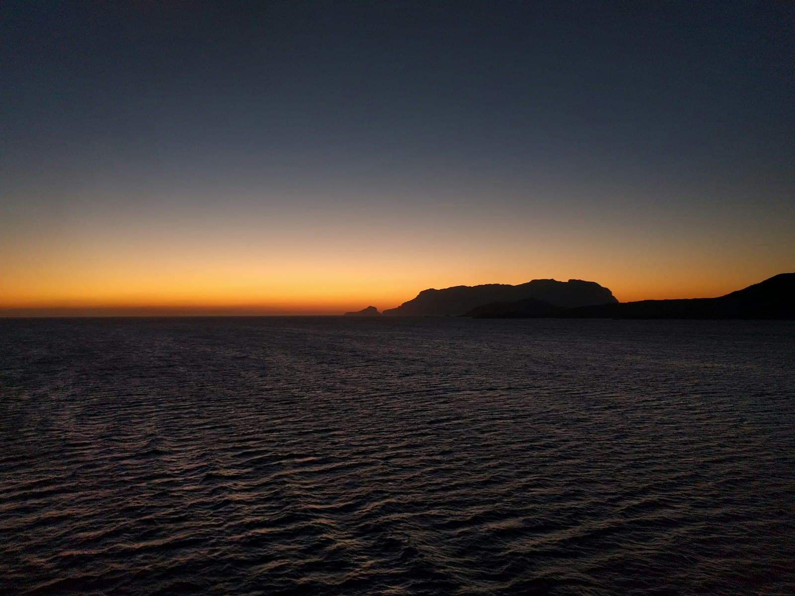 Olbia — open field during sunset