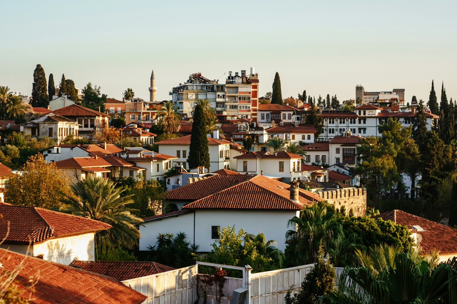 Olympos — a view of a city with lots of houses