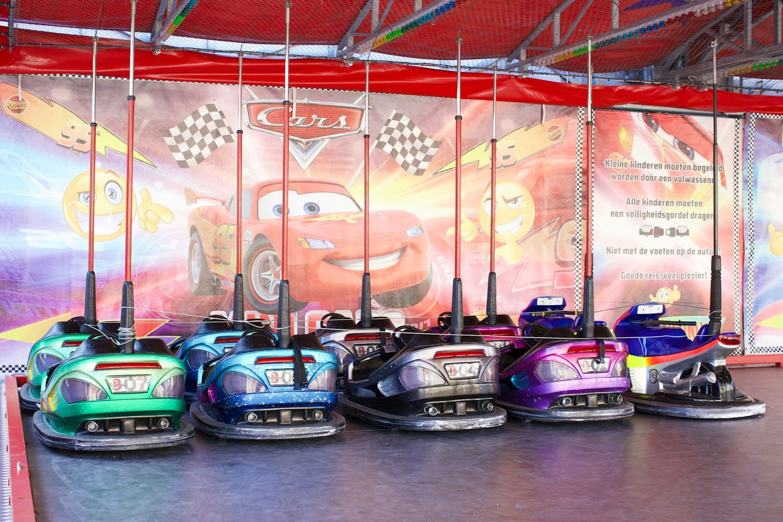 Oudenaarde — a group of toy cars