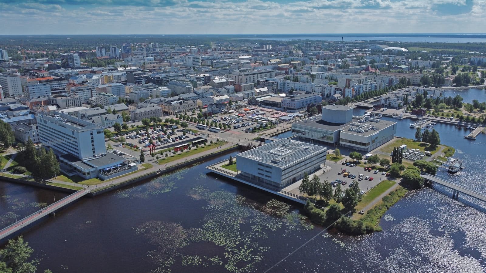Oulu — a city with a river running through it