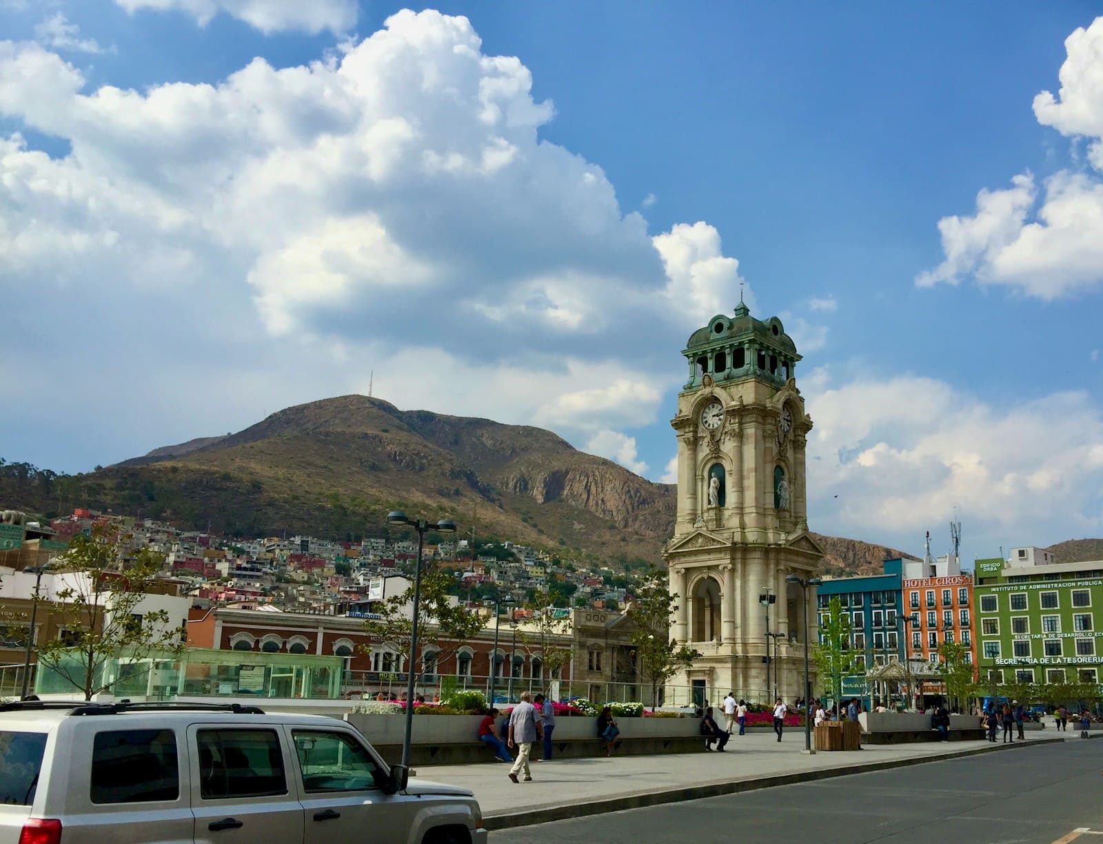 Pachuca — a large building with a tower
