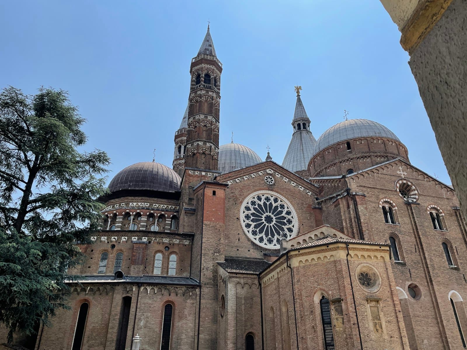 Padua — a large building with a clock on the front of it
