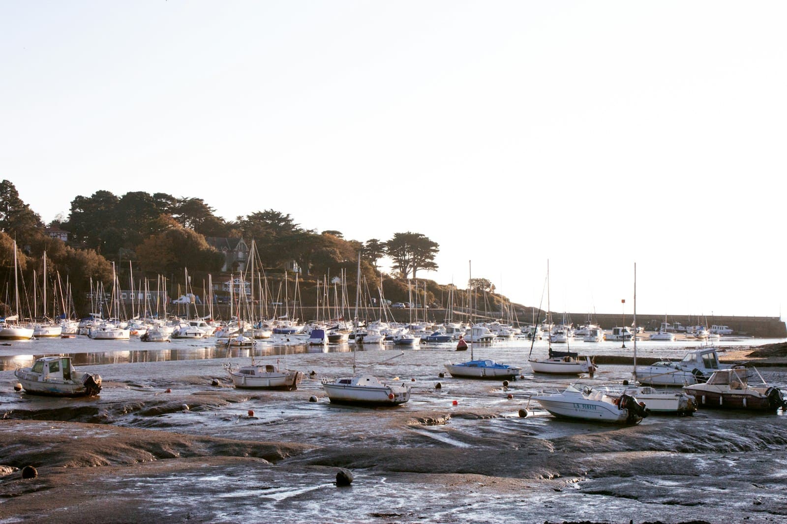 Pornic — a bunch of boats that are in the water