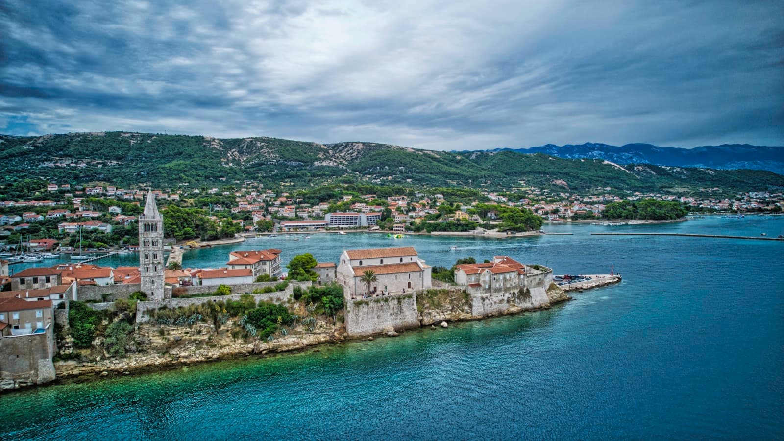 Rab — a city on the water