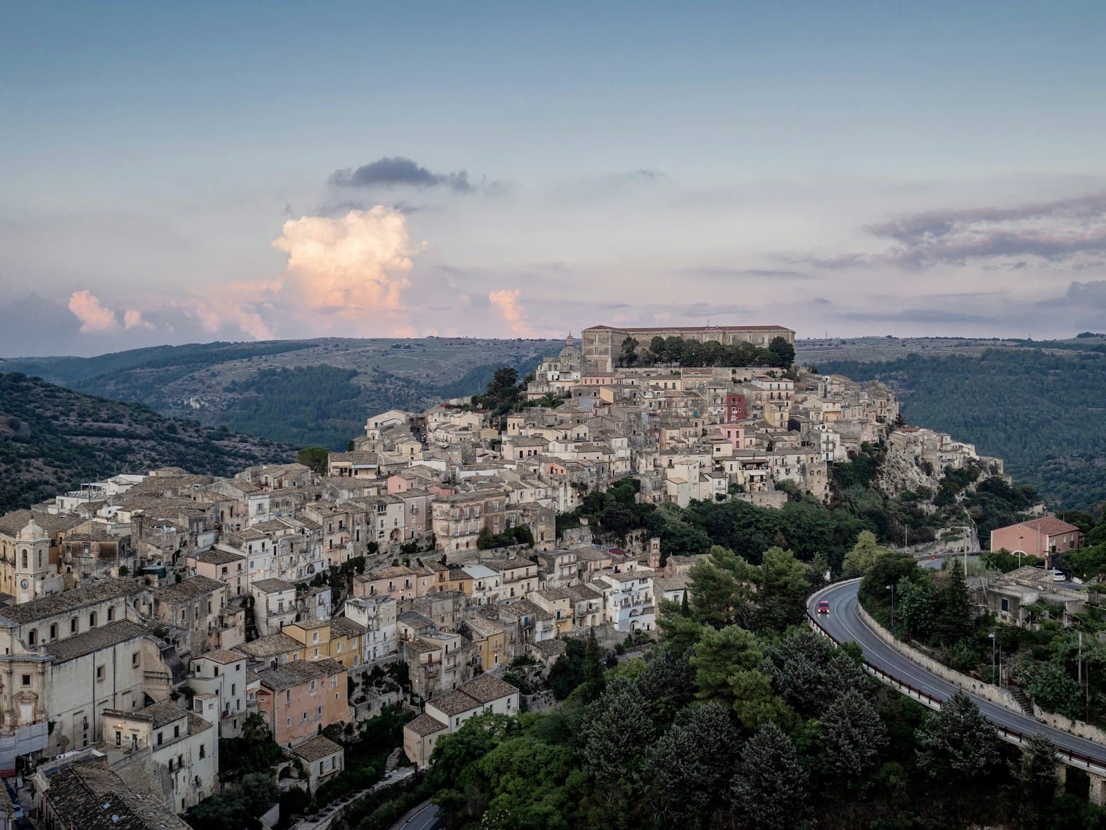 Ragusa — white and black concrete building