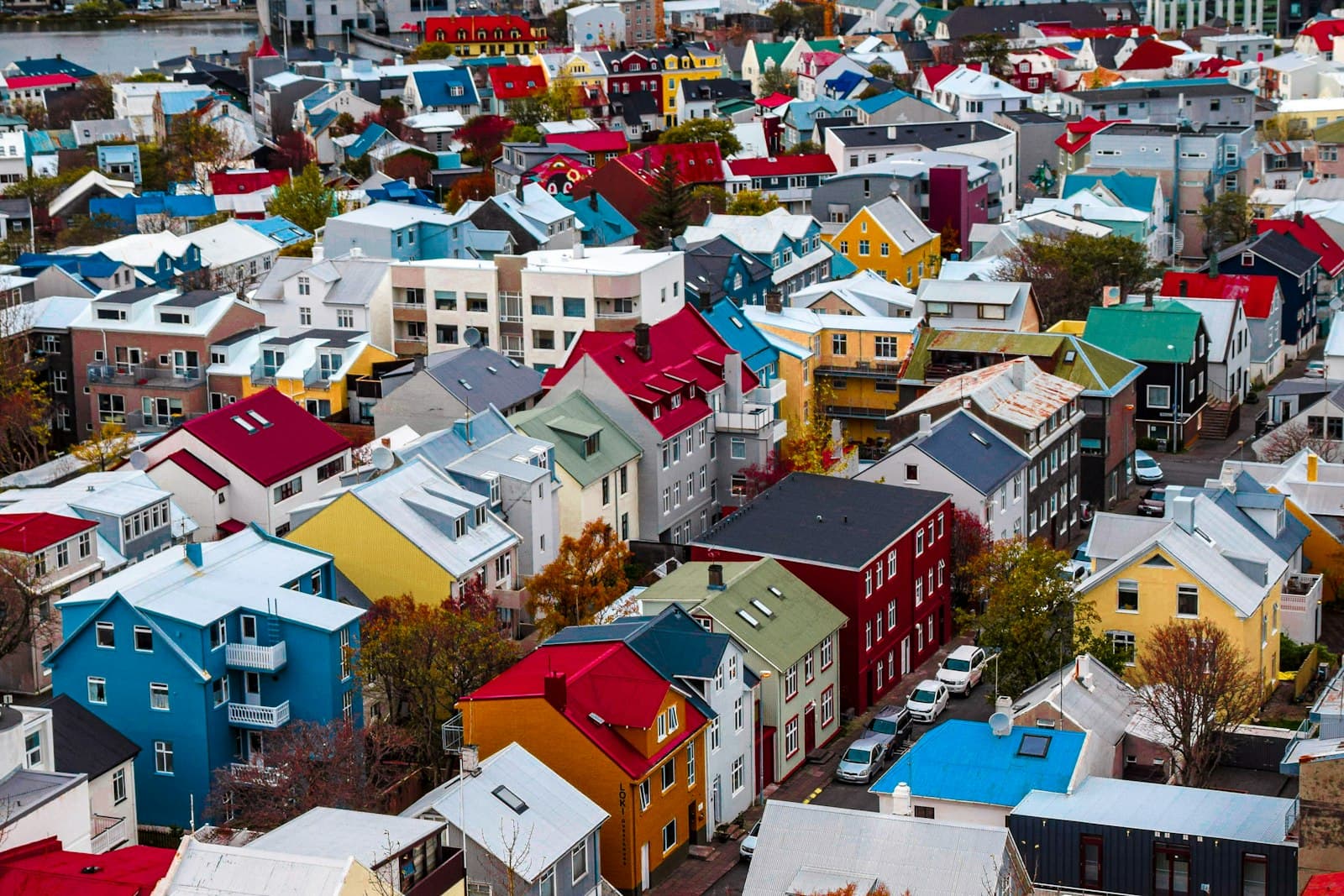 Reykjavík — aerial view of houses during daytime