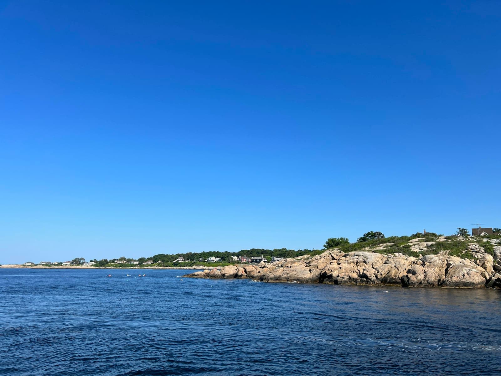 Rockport — A body of water with a small island in the background