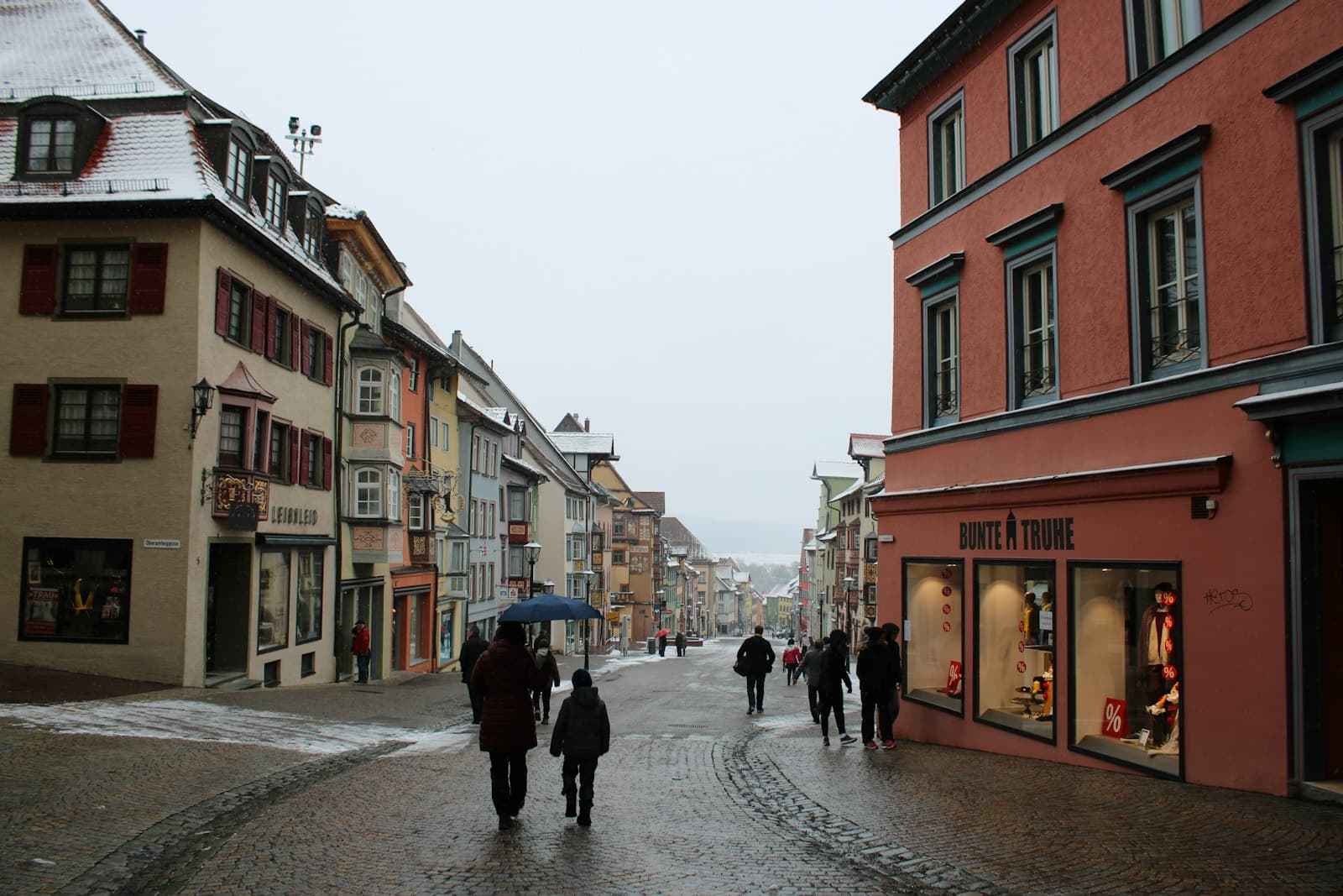 Rottweil — people walking on a street
