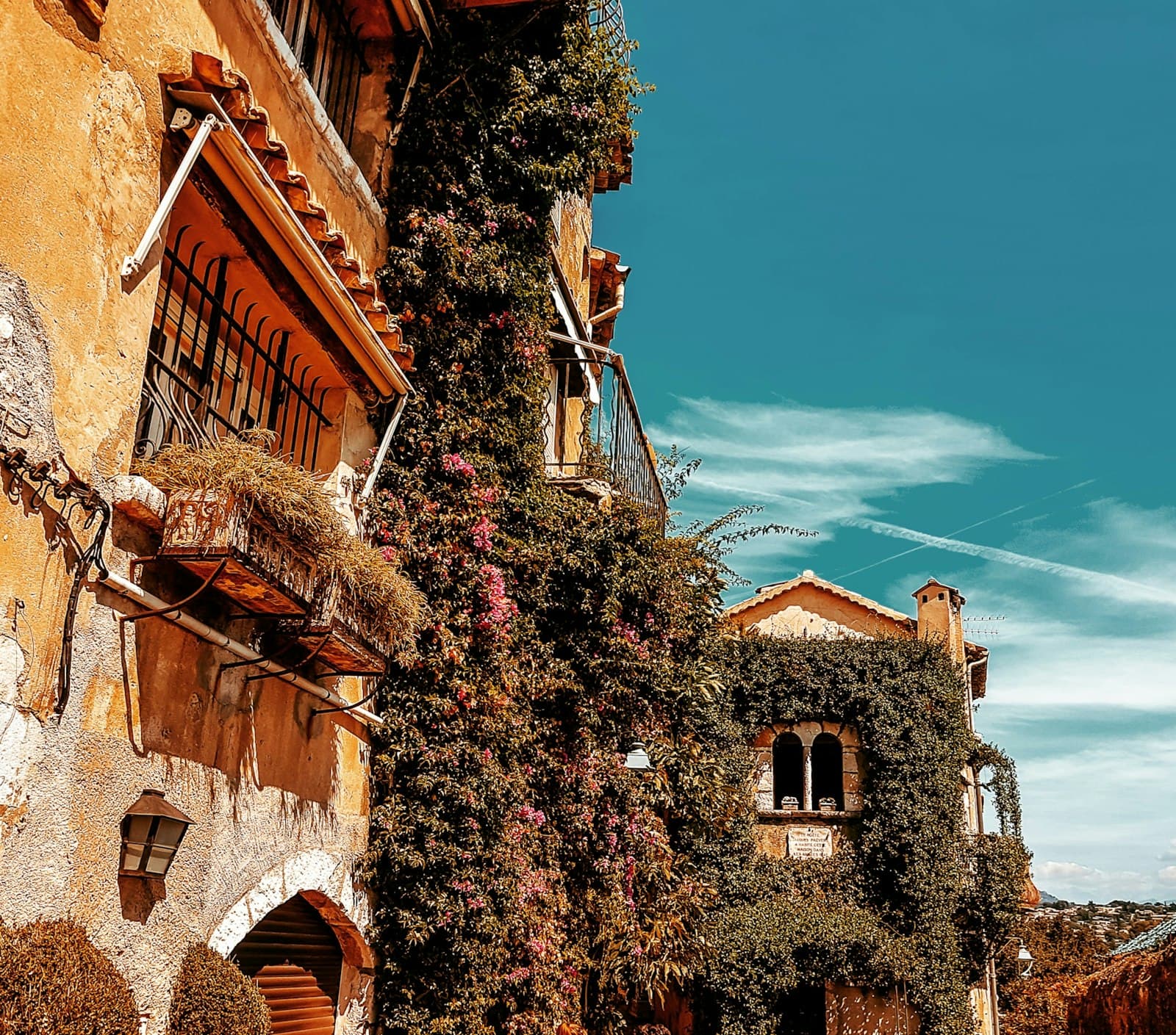 Saint-Paul-de-Vence — brown concrete building under blue sky during daytime