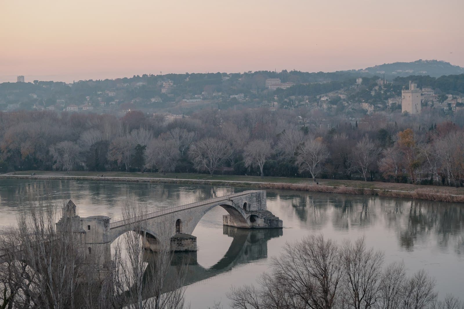 Salon-de-Provence — a bridge that is over a body of water