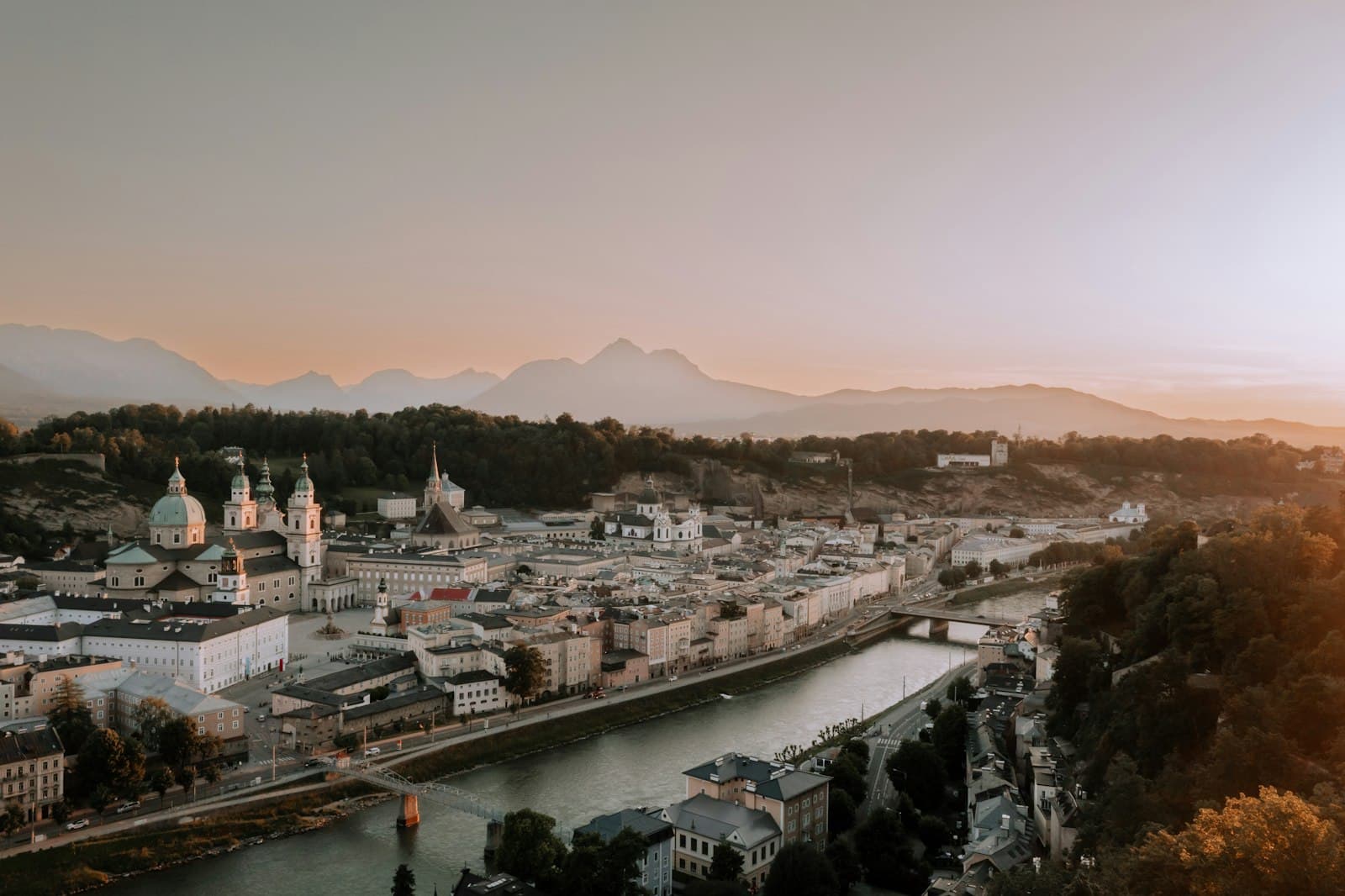 Salzburg — a city with a river running through it