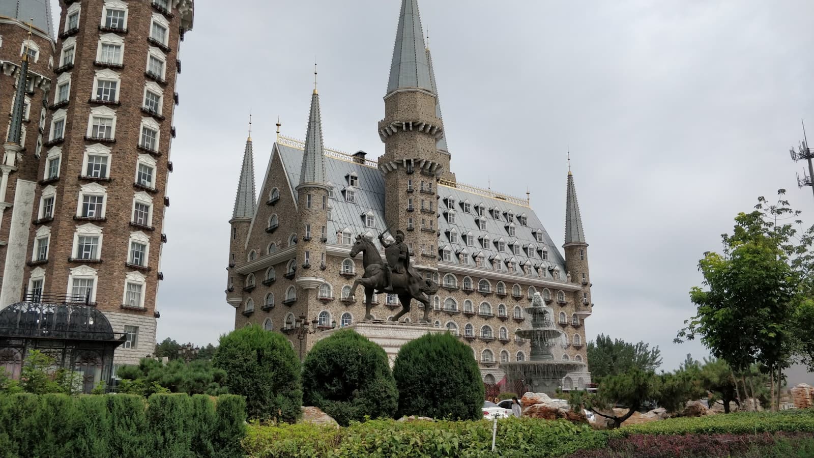 Shijiazhuang — brown and gray concrete castle