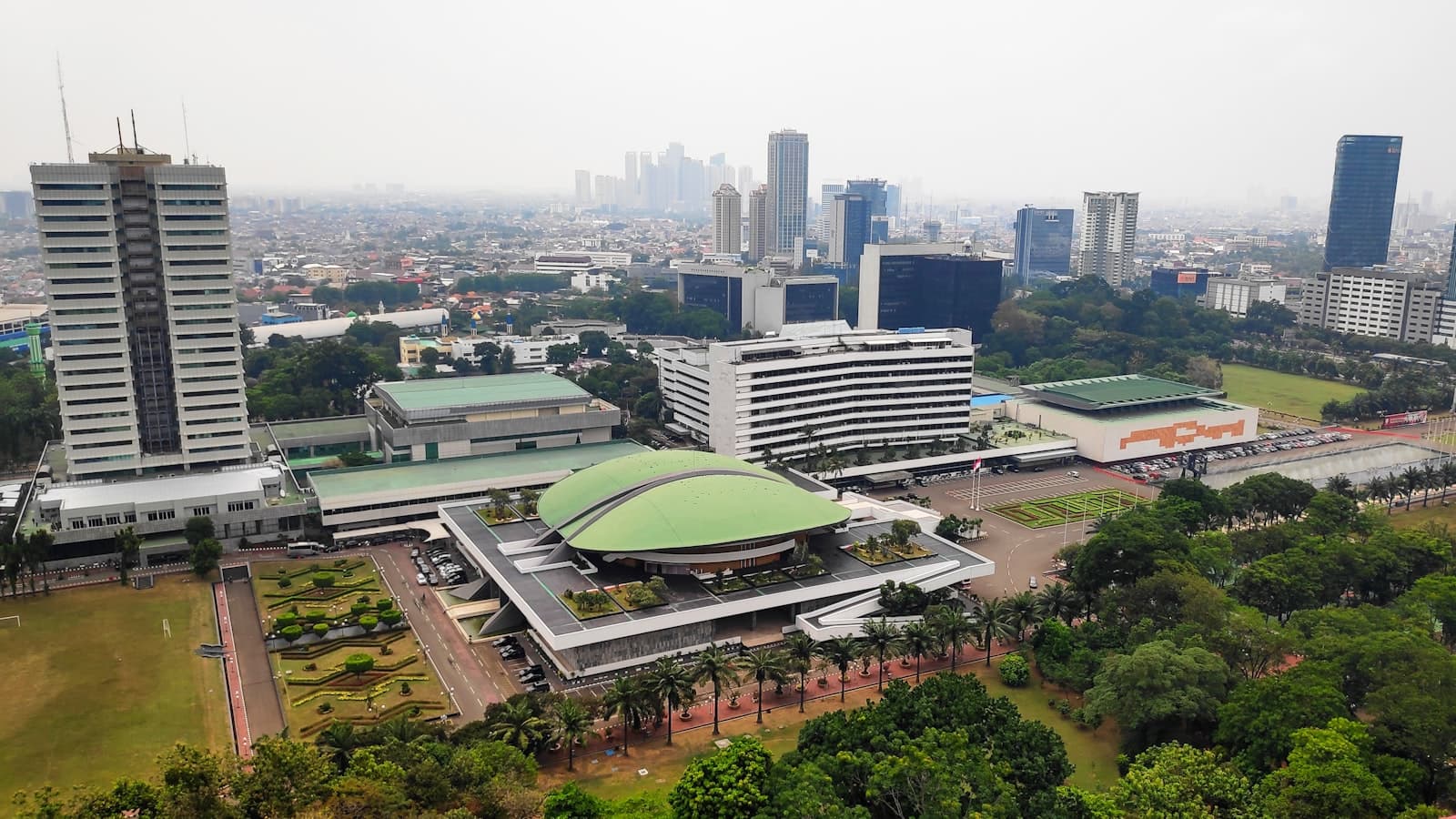 Sidemen — aerial view of city buildings during daytime