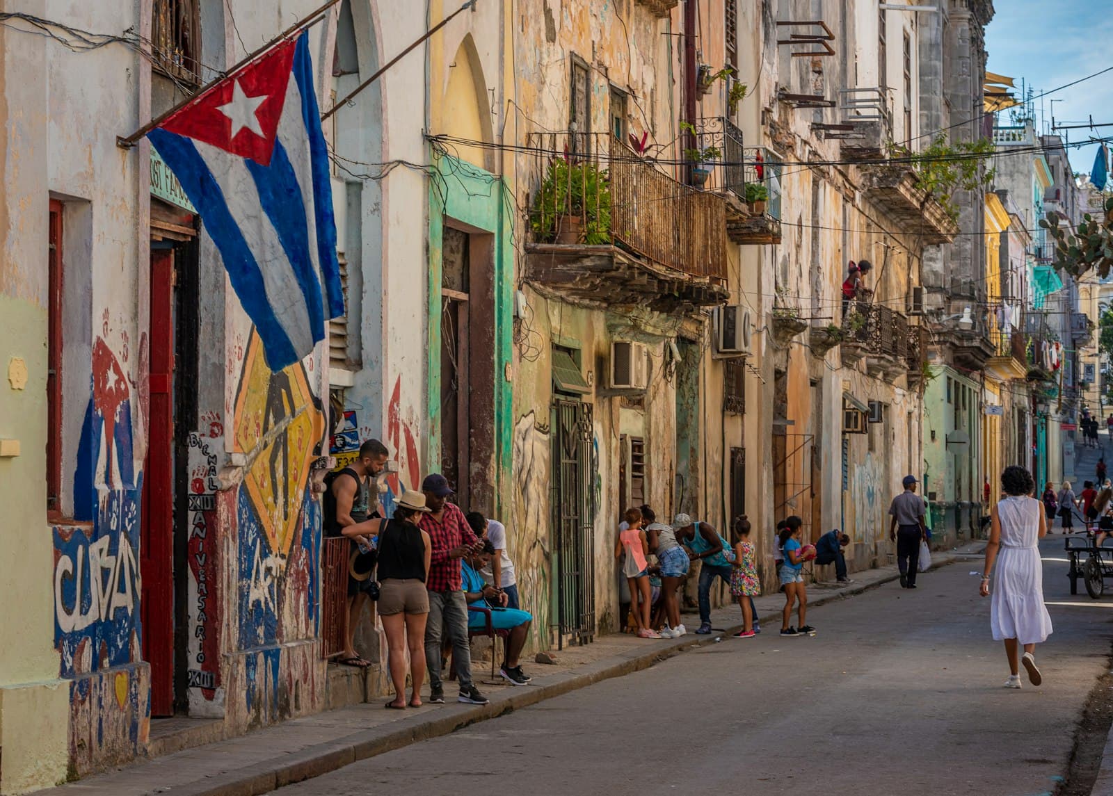 Soroa — people walking on street during daytime