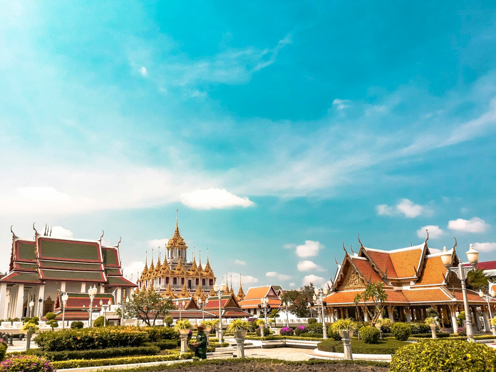 Sukhothai — orange temples during daytime