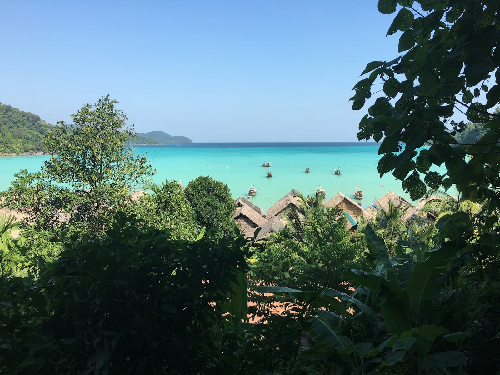 Surin — a view of the ocean from a jungle resort