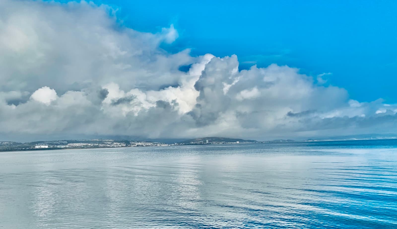 Swansea — a large body of water under a cloudy sky