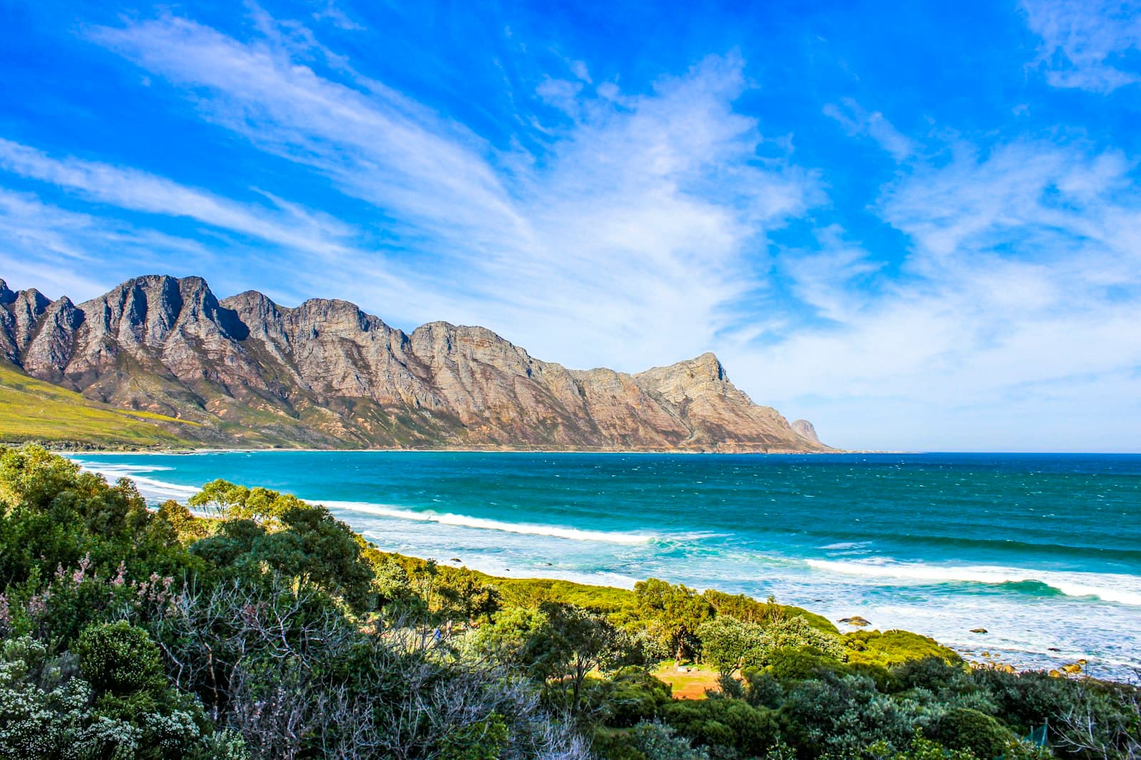 Swellendam — green grass field near body of water during daytime