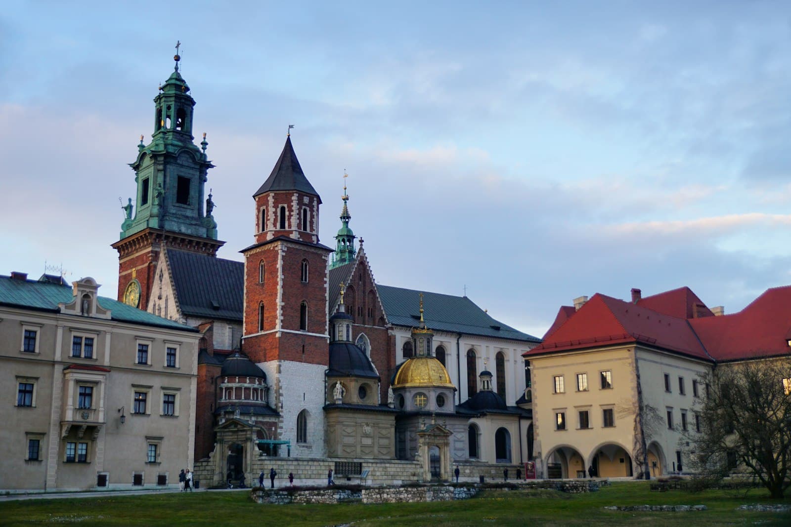 Świdnica — a large building with a clock tower on top of it