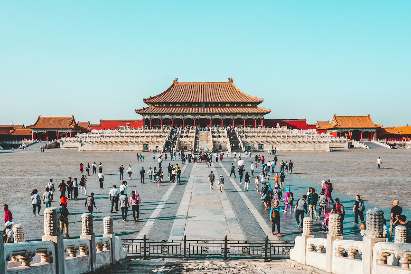 Tai'an — people at Forbidden City in China during daytime