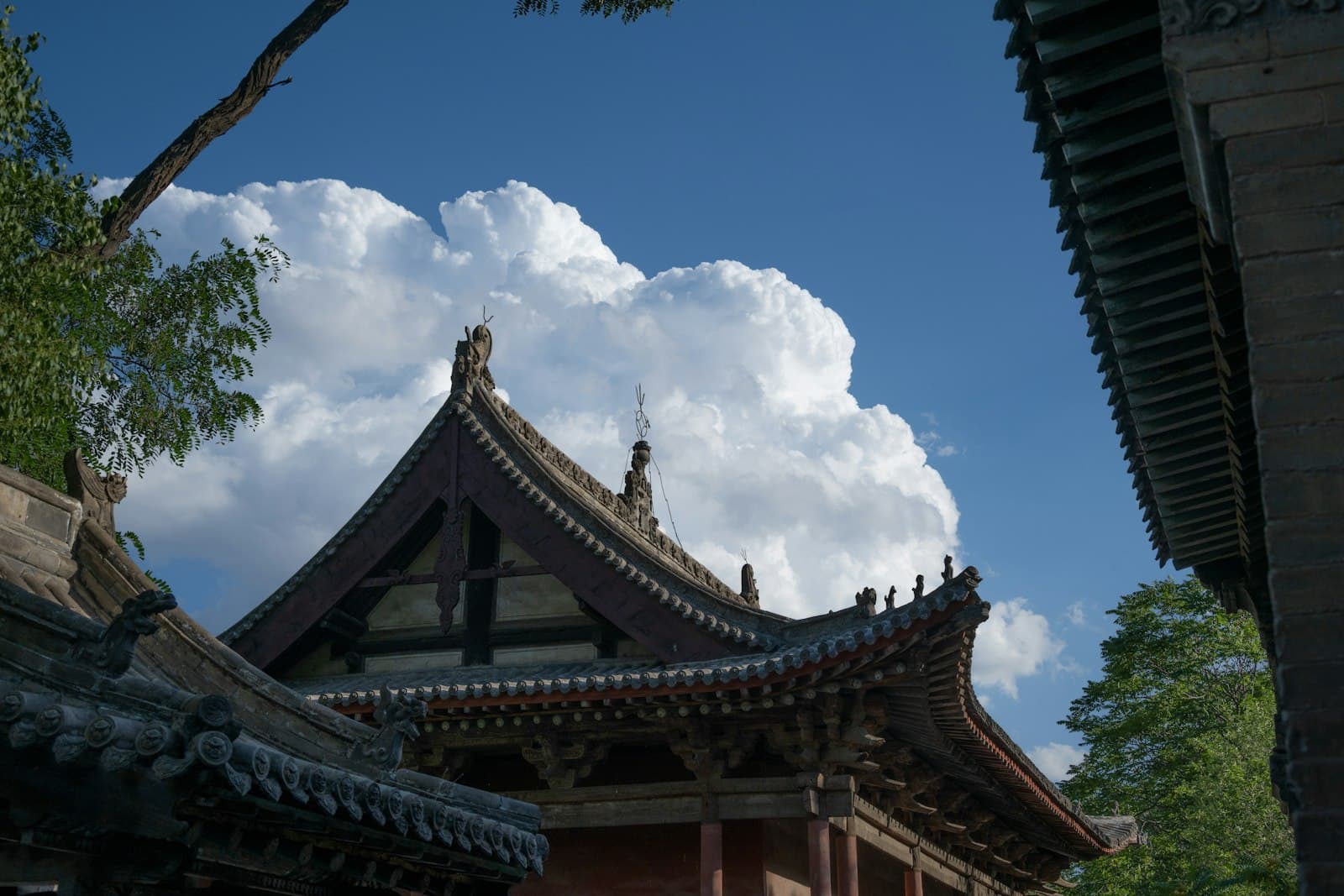 Taiyuan — A tall building with a sky in the background