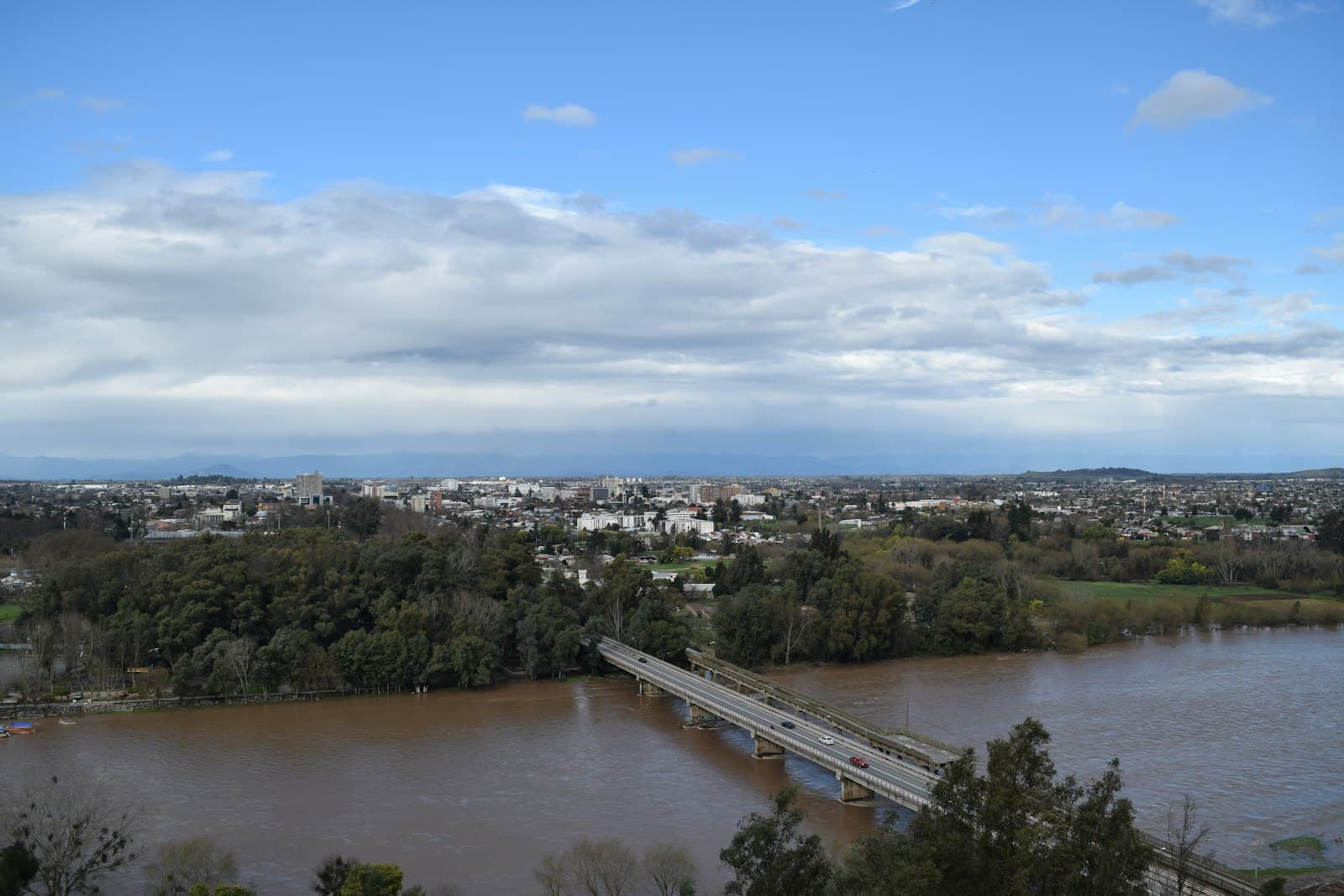 Talca — a bridge over a river
