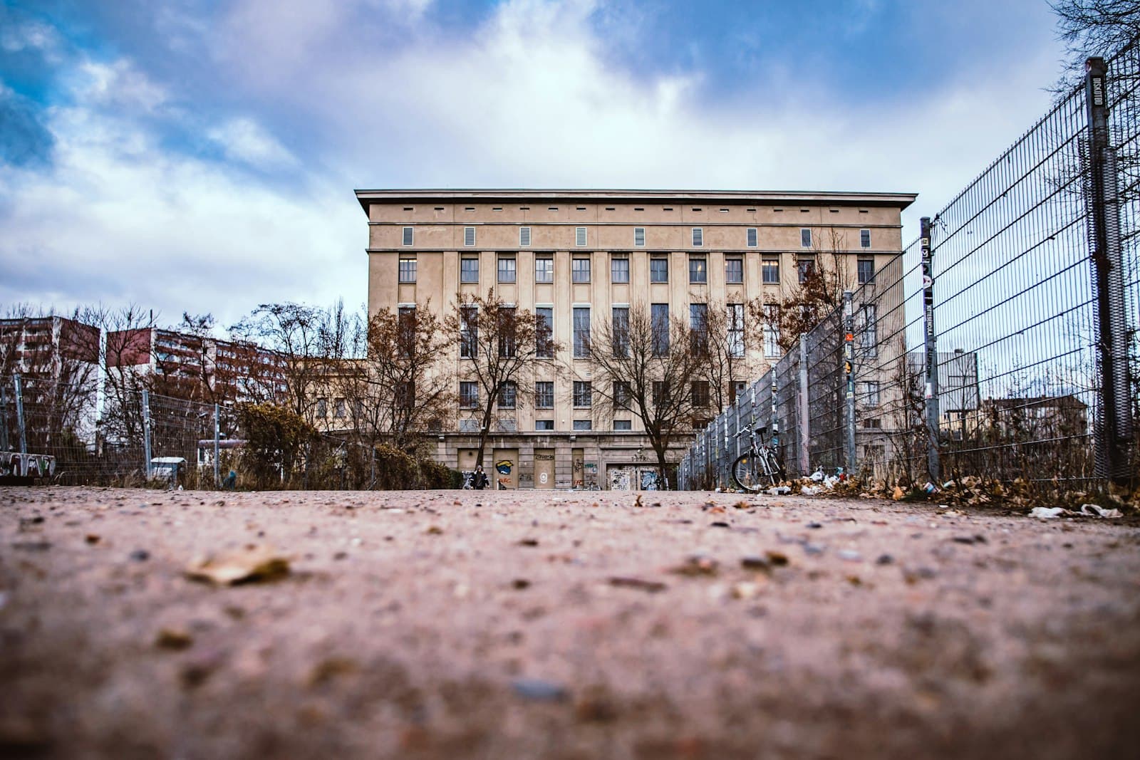 The Berlin Wall & the Cold War — brown concrete building